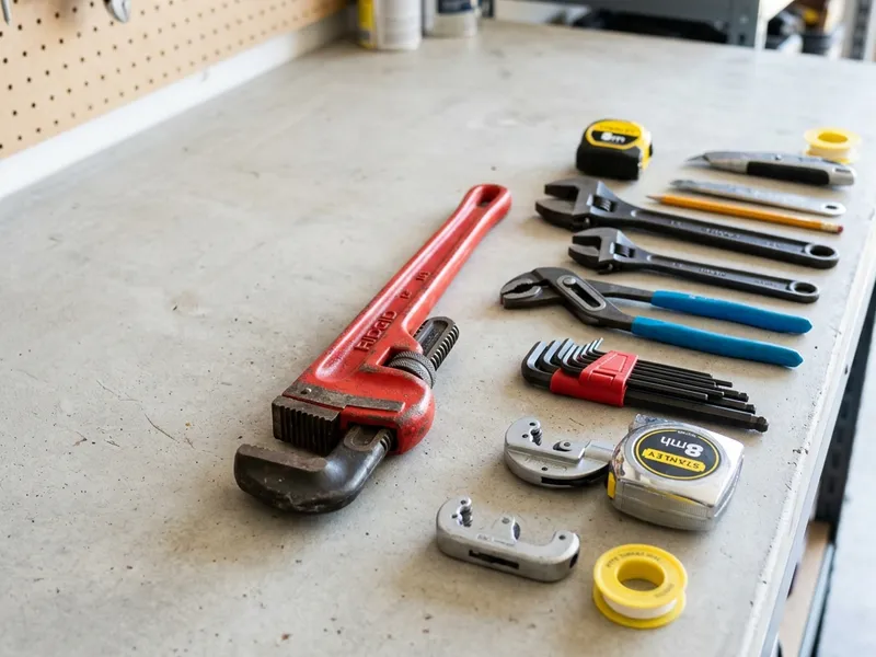 Professional plumbers in Rockland, ID equipped with top-tier tools for residential and commercial plumbing services.
